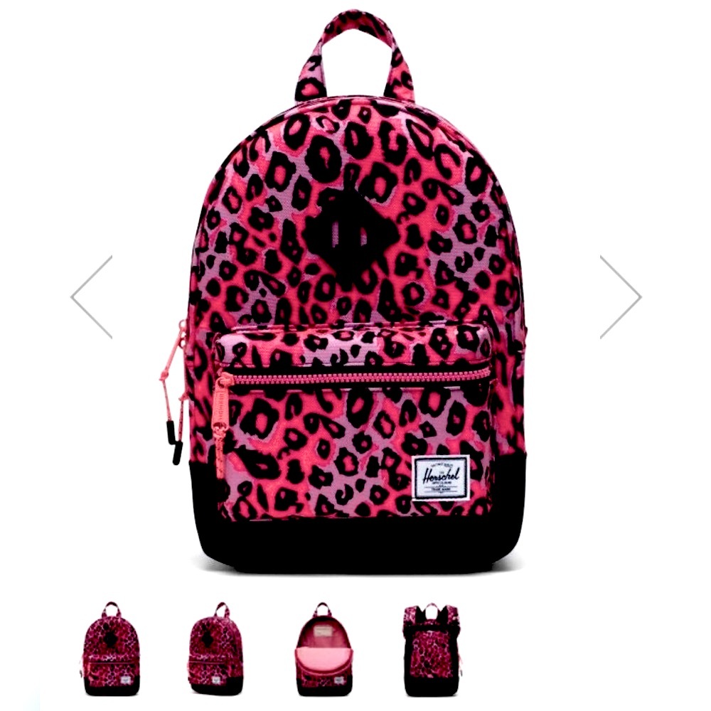 Herschel Youth cheetah camo neon pink/black Bagpack